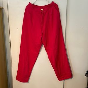 Big Bud Press Trousers in  Hot Pink NWOT